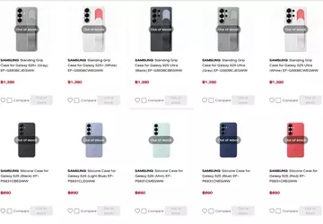 Offizielle Hüllen für Samsung Galaxy S25: ...