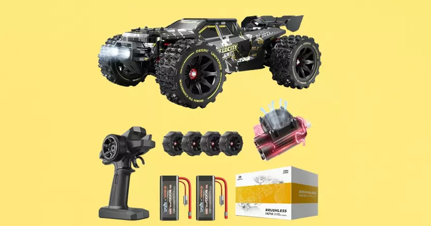 DEERC 1:14 14210-US Ferngesteuertes Auto für Erwachsene