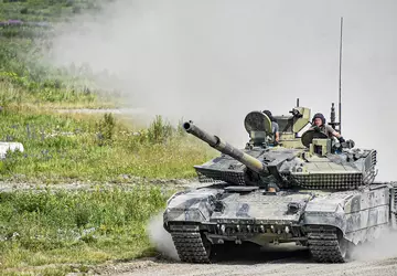 Die Panzerung des russischen Panzers T-90M ...