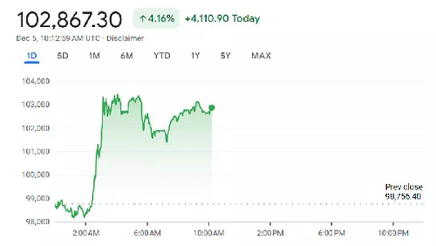 Bitcoin-Wert-Diagramm