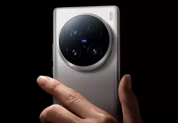 Die Vorderseite des Vivo X200 wurde ...