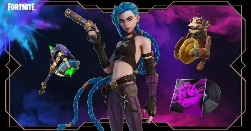 Arcane- und Fortnite-Fans werden diese Nachricht nicht mögen: Die Skins Jinx und Vee werden nicht so bald in das Battle Royale zurückkehren