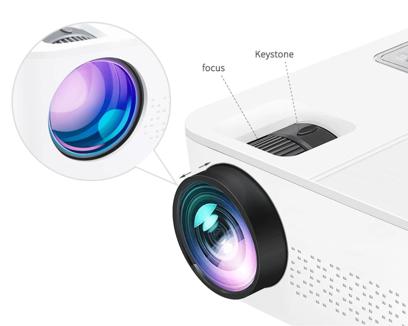 Encalife 4K Heim-Digital-Beamer encalife beamer bewertung