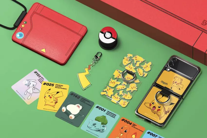 Samsung Galaxy Z Flip 3 Pokemon Edition und Sammelzubehör veröffentlicht