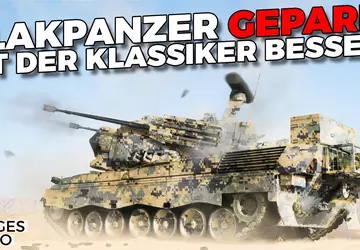 Gepard Flakpanzer: die klassische Flugabwehrkanone mit ...