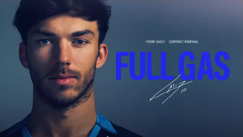 Es ist offiziell: Pierre Gasly bleibt bei Alpine und wird auch in den kommenden Jahren in der Formel 1 antreten