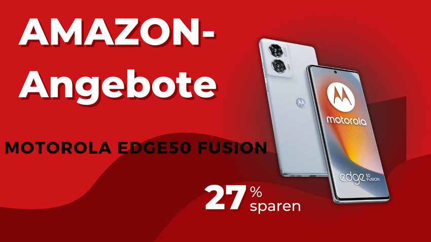 Motorola Edge 50 Fusion Smartphone – Jetzt 94€ Rabatt!