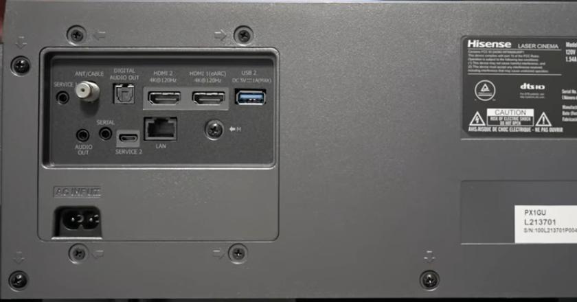 Hisense PX1-PRO smart beamer test