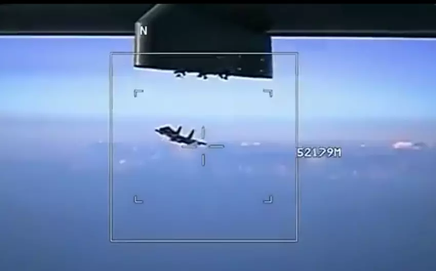 Russische Su-35 durch französische MQ-9 Reaper-Drohne in Syrien fast zerstört