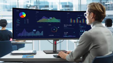 Lenovo ThinkVision P49w-30: Ein 49-Zoll-Curved-Monitor mit 160Hz Bildwiederholrate und einem Preis von $1900