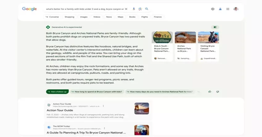 Google erweitert KI-gestützte Suchergebnisse für US-Nutzer