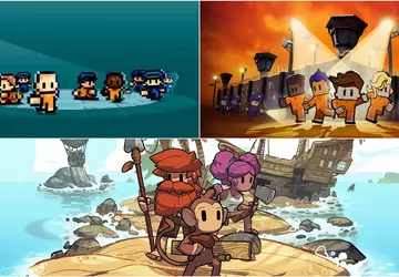 The Escapists 1&2, ein verpixeltes Gefängnisausbruch-Strategiespiel, ...