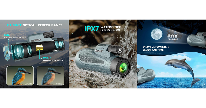 Adasion 12x56 telefon monokular