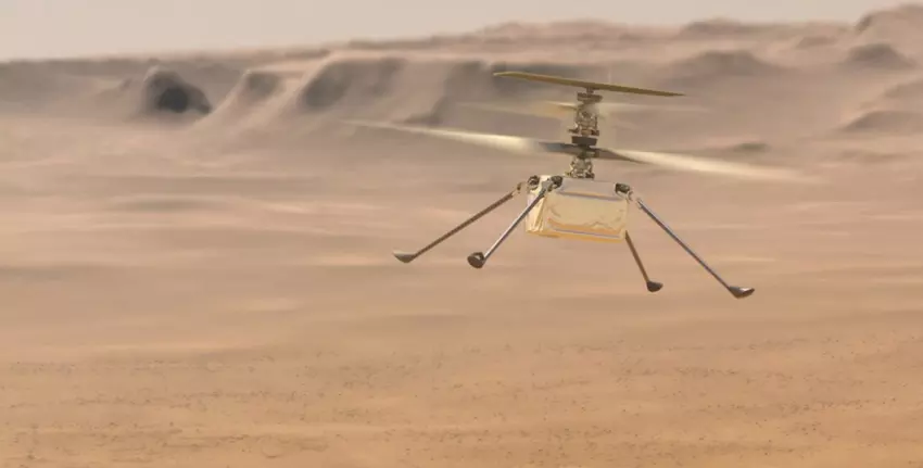 Ingenuity erreichte bei seinem 59. Flug über die Marsoberfläche eine Rekordhöhe