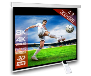 SlenderLine Motorleinwand