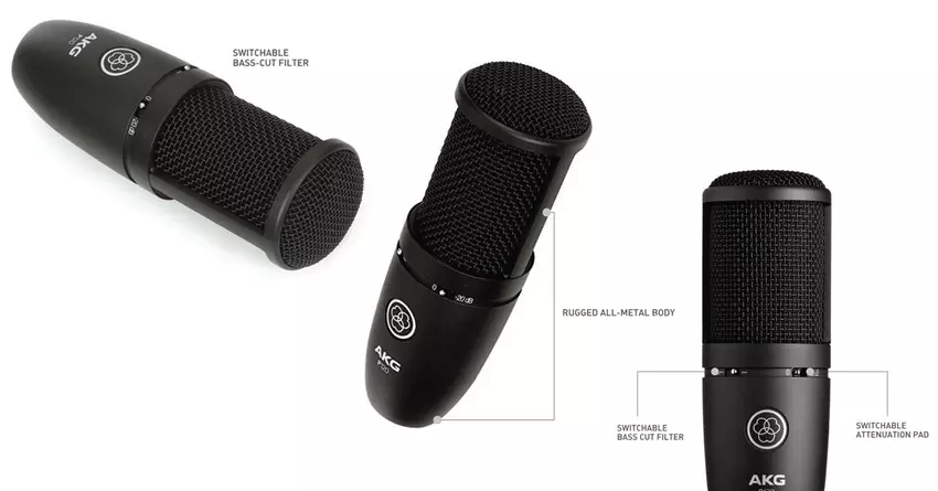 AKG P120 kondensatormikrofon für den gesang
