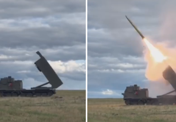 Die ukrainischen Streitkräfte zeigten ein seltenes ...