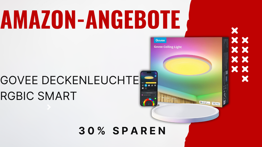 Govee RGBIC Smart Deckenleuchte – Jetzt 21€ günstiger!