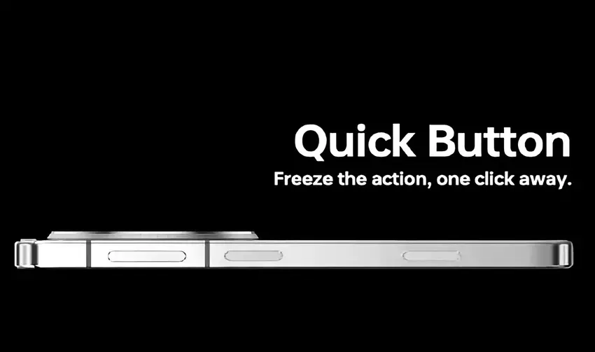 Kamera-Auslösetaste und Gehäuse im Stil von iPhone 15 und Pixel 9: Ein Bild des OPPO Find X8 ist online aufgetaucht