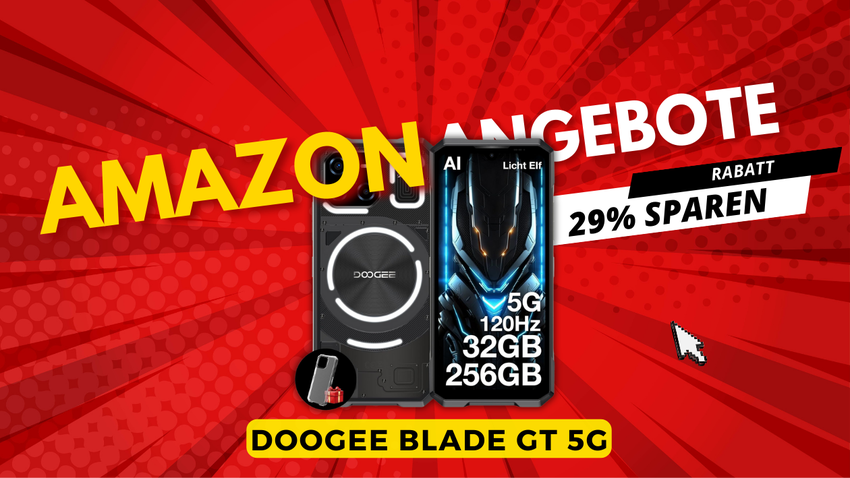 DOOGEE Blade GT 5G Outdoor Smartphone – Jetzt 120€ günstiger!