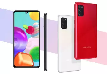 Das kompakte Samsung Galaxy A41 hat ...