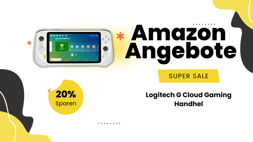Logitech G Cloud Gaming Handheld – Spare 64€ beim Cloud-Gaming-System!