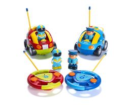 JOYIN CARTOON RС POLIZEIAUTO, 2ER-PACK