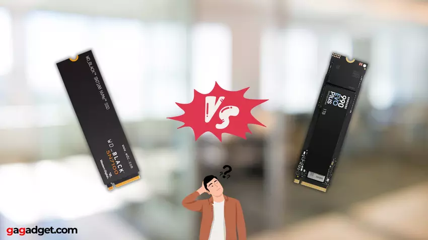 SN7100 gegenüber 990 EVO Plus