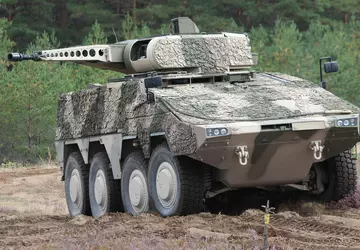 KNDS zeigte, wie ein Boxer-Schützenpanzer mit ...