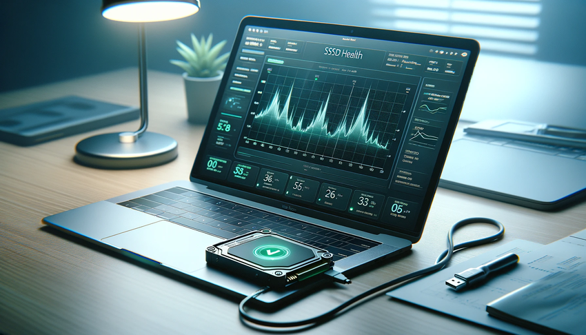 how to check ssd health windows 10