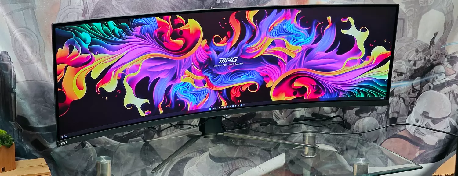 MSI MPG 491CQP QD-OLED Test: Full-Desktop Gaming-Monitor