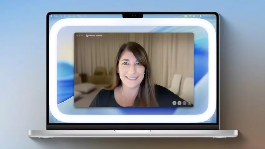 Mac ersetzt das Ringlicht: Apple-Computer haben eine Edge Light-Funktion, um die Videoqualität während Konferenzen zu verbessern