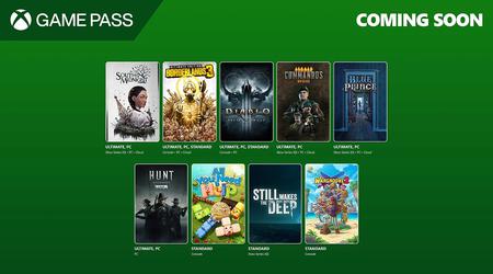 Diablo III und Borderlands 3 werden im Xbox Game Pass erscheinen: Microsoft hat eine beeindruckende Liste von neuen Produkten für die erste Aprilhälfte enthüllt