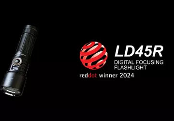 Fenix LD45R: Taschenlampe mit OLED-Display und ...