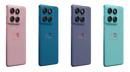 Motorola Edge 60 Fusion wurde vor der Ankündigung in Renderings gezeigt: alle vier Farben