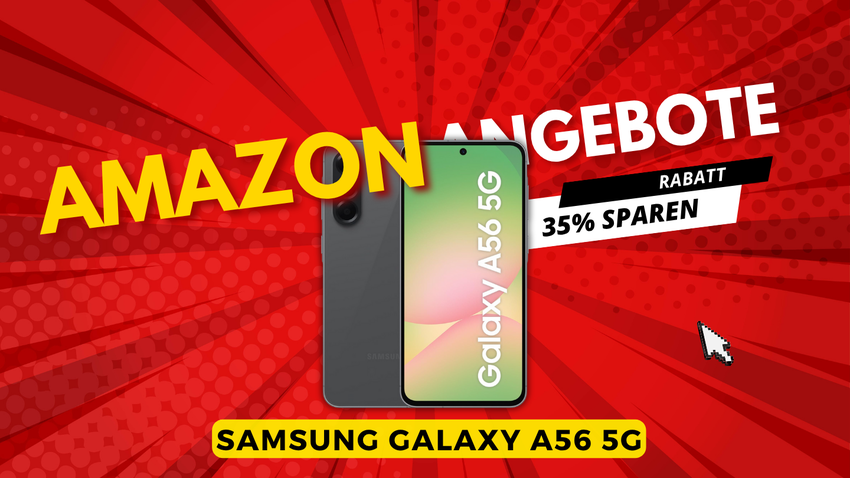 Samsung Galaxy A56 5G Smartphone Deal – Spare 35% und zahle 170€ weniger!