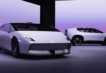 Die Prototypen der Honda 0 Limousine ...