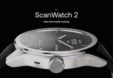 Withings ScanWatch 2: Hybrid-Smartwatch mit OLED-Bildschirm, ...