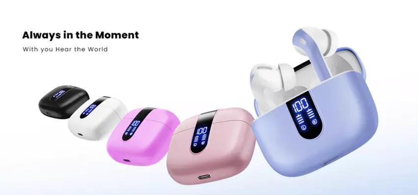 TAGRY X08 - kabellose Kopfhörer mit einer 60-Stunden-Batterie