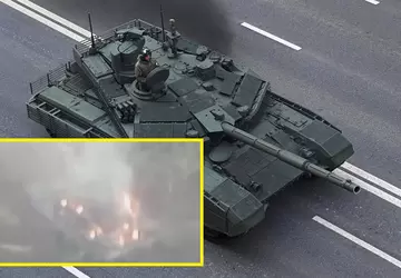 Ukrainische FPV-Drohnen konnten Russlands modernsten T-90M-Panzer ...