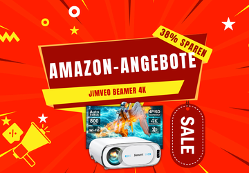 Jimveo E30 4K Beamer: Intelligentes Heimkino-Erlebnis ...