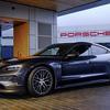 Ladestationen in der Porsche Charging Lounge
