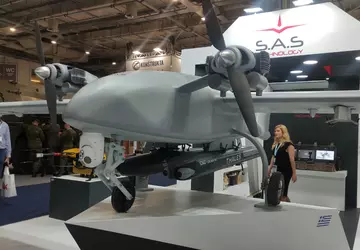 Talos II, eine Aufklärungsdrohne mit einer ...