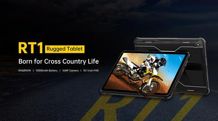  Oukitel RT1 auf AliExpress uraufgeführt: IP68 / IP69K stoßfestes Tablet mit 10000mAh Akku für 200 US-Dollar