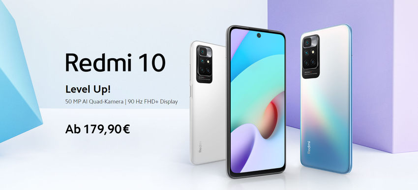 50MP Kamera, 5000mAh und Helio G88 ab 179,90 € - Redmi 10 in Europa vorgestellt