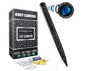 SIRGAWAIN 1080P Körper Kamera Stift