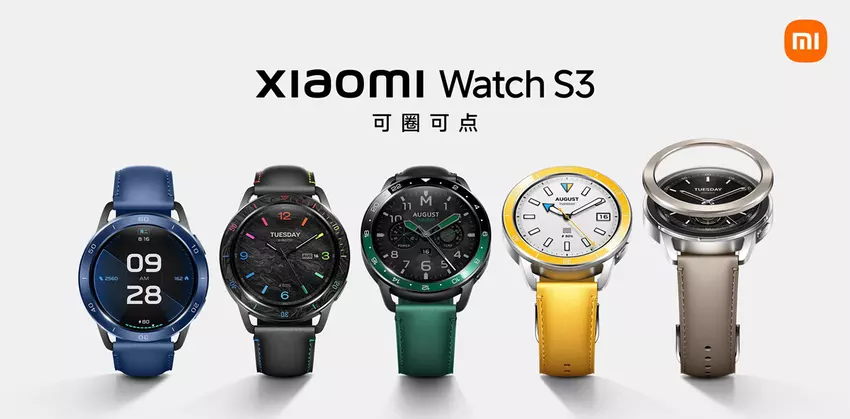 Xiaomi Watch S3 - AMOLED-Display, austauschbare Lünette, eSIM und HyperOS-Betriebssystem zum Preis von $135