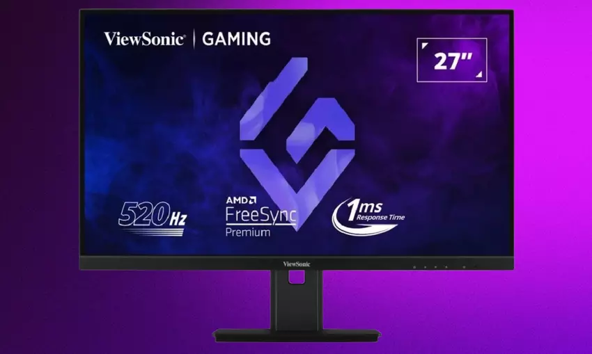 Ein einfacher Monitor für Online-Shooter: ViewSonic hat den XG2737 mit einer Bildwiederholfrequenz von 520 Hz vorgestellt
