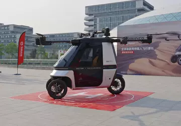 Fliegendes Dreirad Kuickwheel Skyrider X6 wurde ...