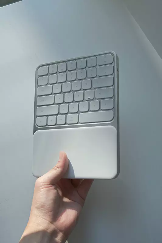 Detailansicht des Compose-Tastaturprototyps